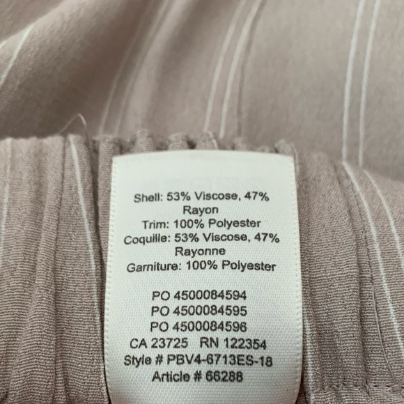 Wilfred Faun Pinstripe Wide-Leg Pant - Picture 7 of 9